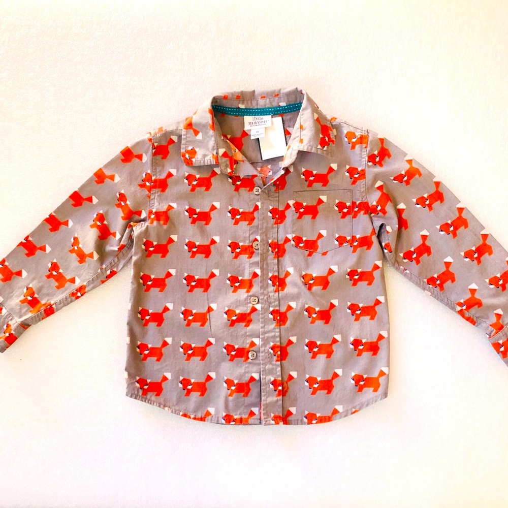 Tori Spelling Little Maven Boys Longsleeves Sz 4Y